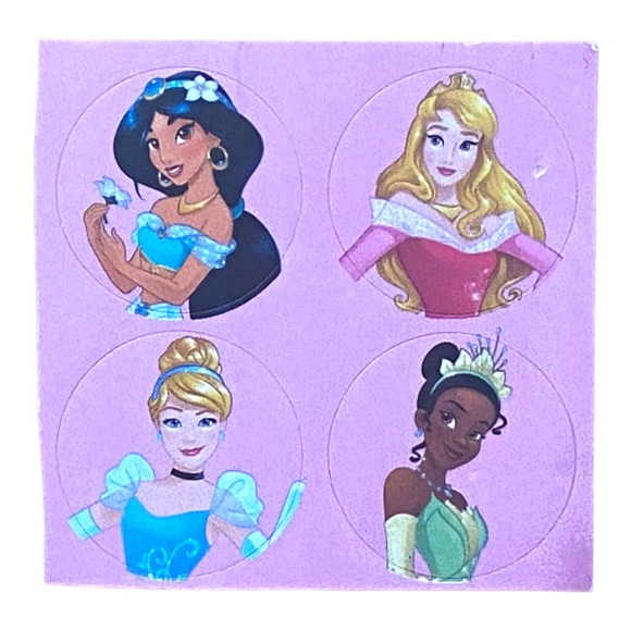 Aladdin Disney Princess Jasmine Doll Figurine Canvas Poster Book Jewelry Toy Set - Picture 9 of 10